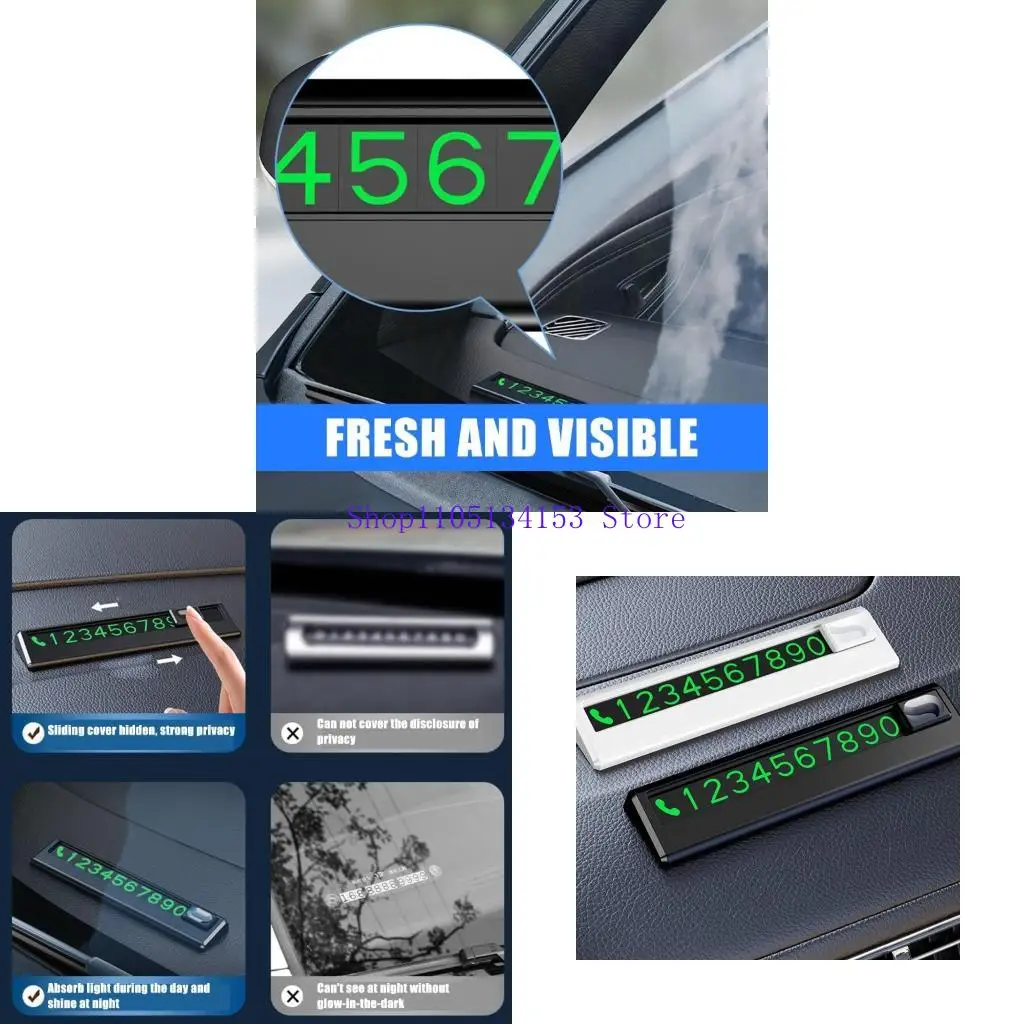 HG89 رقم هاتف لوحة لوحة دائرة DRIVORDING Auto Mobile STIP