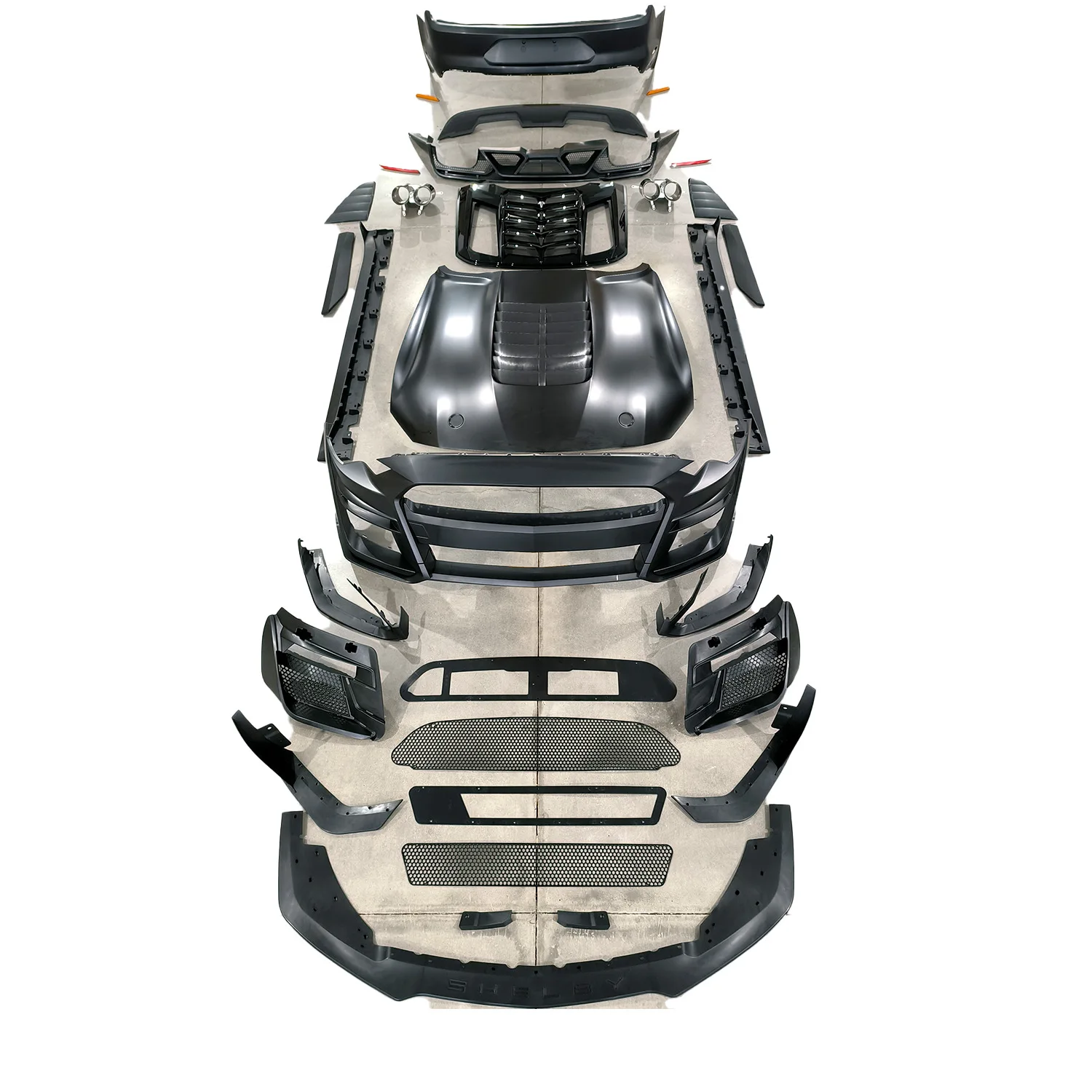 

Damei High Quality Bodykit For Mustang 2018-2022 Upgrade To SHELBY GT500 Style Front Rear Bumper