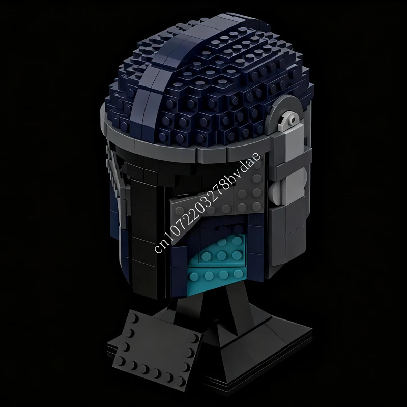 

591 шт. звездный план MOC шлем Ragnar Vizsla MOC космический корабль боевое образование сборка праздник Рождество подарок на день рождения для детей в возрасте