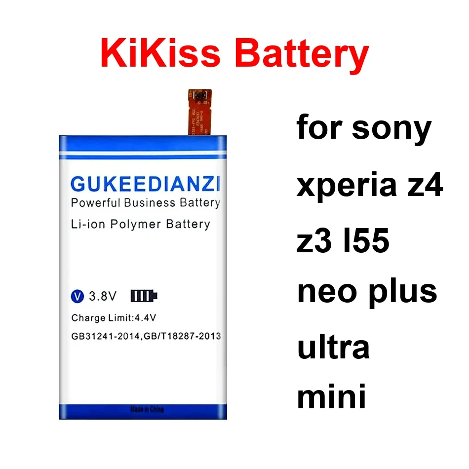 

LIS1558ERPC LIS1579ERPC / AGPB015-A001 LIS1561ERPC For Sony Xperia Z4 Z3 L55 Neo Plus Ultra Mini 3900-4900Mah Battery