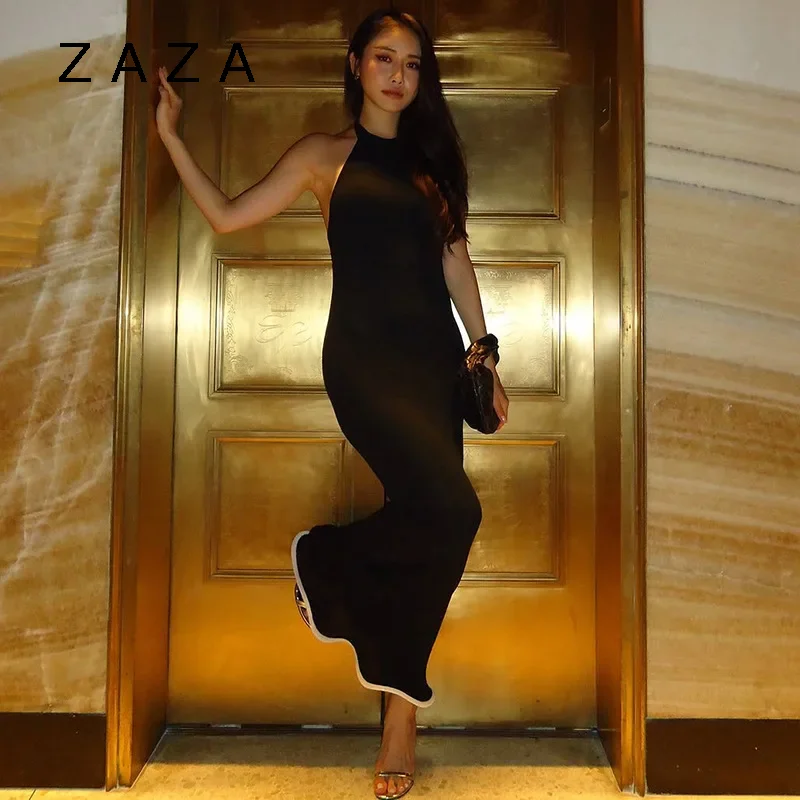 Elegant SLIM FIT Maxiชุดไม่สม่ําเสมอHem Backless Lace Upเสื้อคลุมยาวปาร์ตี้งานแต่งงานHalter Vestidos 2025 ใหม่Lady Gowns