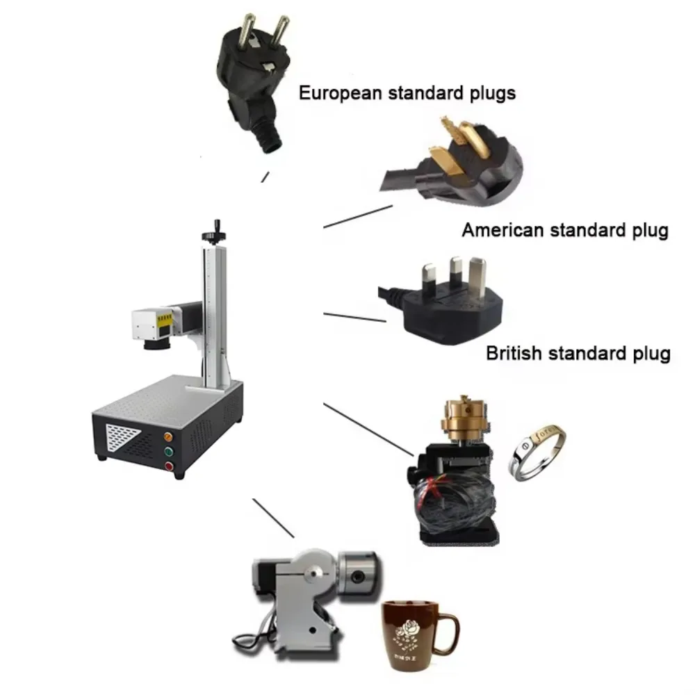 

Fiber Marking Machine Marking Machine and Laser Engraving Machine Color Mopa 100W JPT Color 60W 30W 50W Jewelry