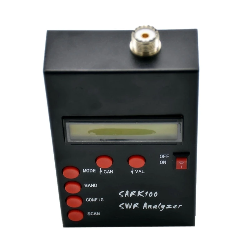 Antenna Analyzers Meter 1-60MHz Shortwave SWR Antenna Analyzers with 1 to 9.99 SWR Usable Measurement Ranges