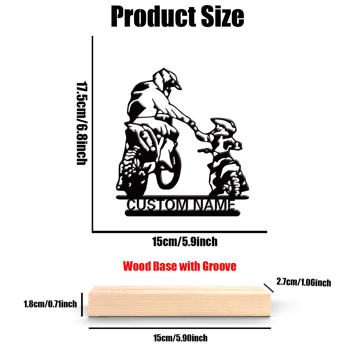1pc Cute Personalized Custom Motorcycle Metal Statues Suitable As A Gift For Motorcycle Enthusiasts With A Male Theme Desktop
