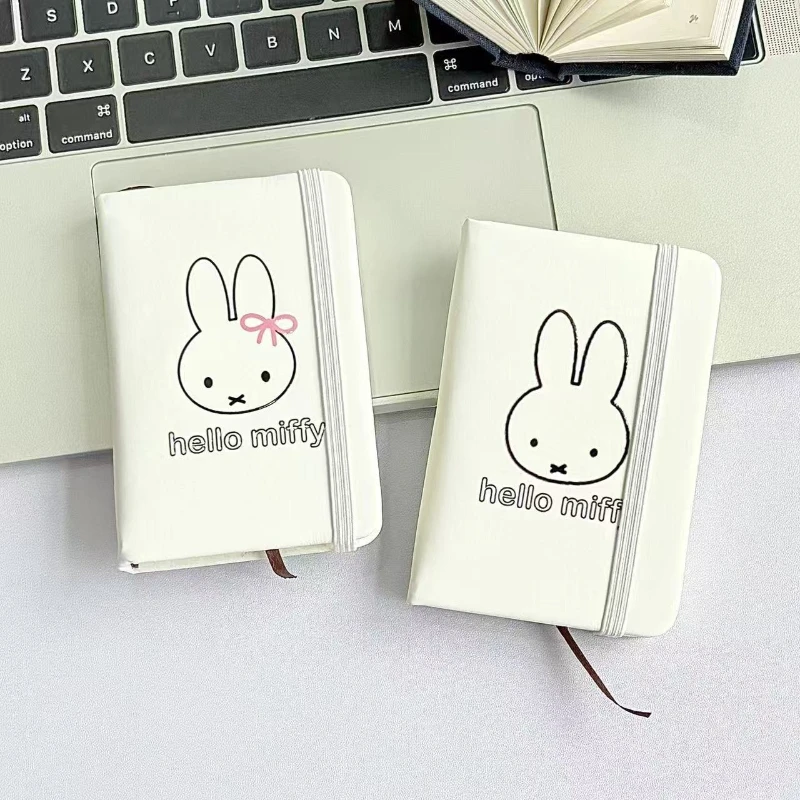 Miffy notebook cute cartoon style Creative and good-looking rabbit print Fashionable and Personality portable student notebook - view 3