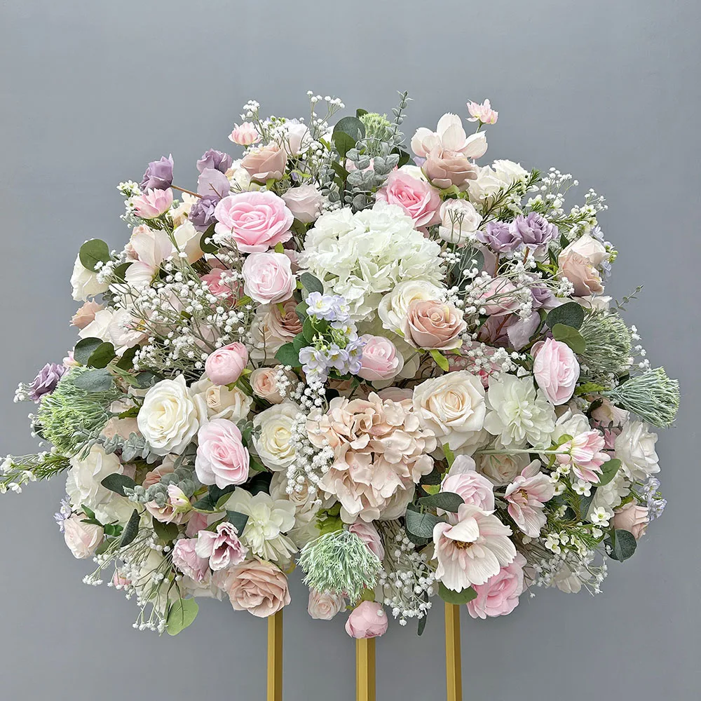 Wedding Centerpieces  Flower Arrangement Artificial Hydrangea Flower Centerpieces Ball Artificial Flower