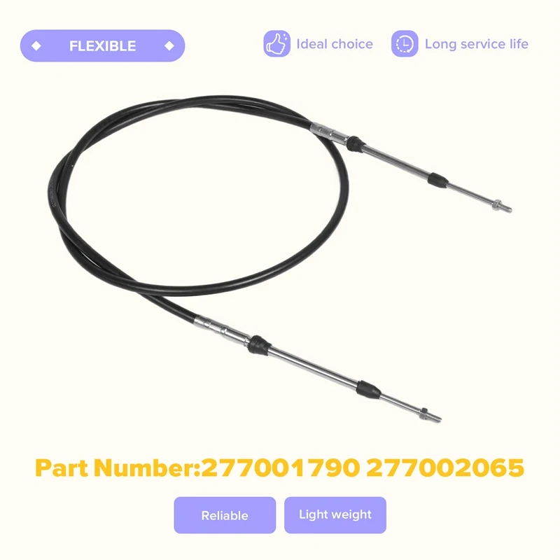 A49I-277001790 277002065 New Steering Cable for Spark 2014-2022 / 90 2018-2022 - All Models