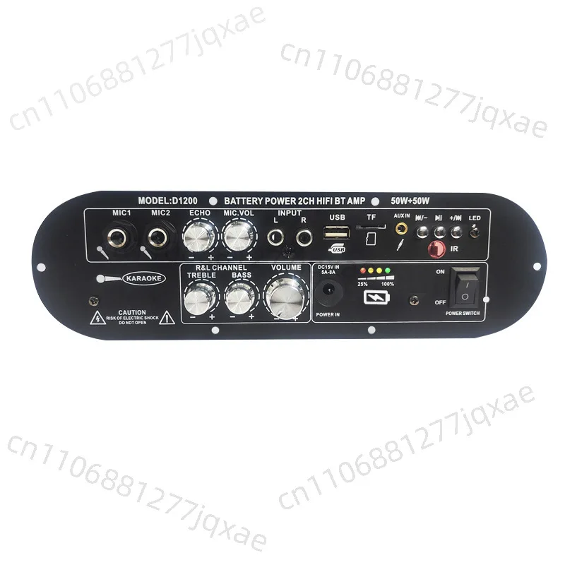 

Новый мощный сабвуфер высокой мощности D1200, цифровой усилитель мощности Bluetooth, плата 2,0 канала, 12 В, основная плата зарядки