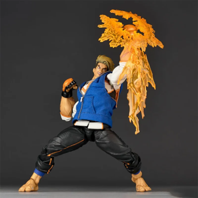 

【100%original】KAIYODO Street Fighter 6 - Luke Sullivan - Amazing Yamaguchi - Revoltech Collection Series Model Cartoon Character