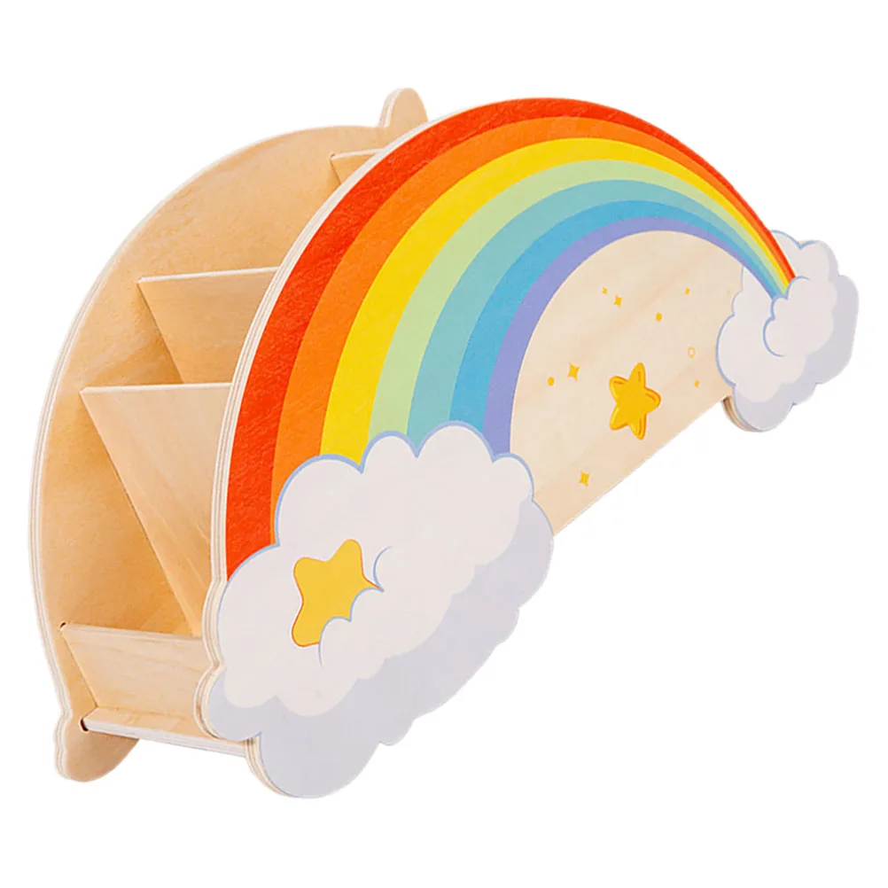 

Pretty Holds Wooden Pen Holder Crayon Storage Container Classroom Caddy Desk Accessories Desktop Organizer Kids Child
