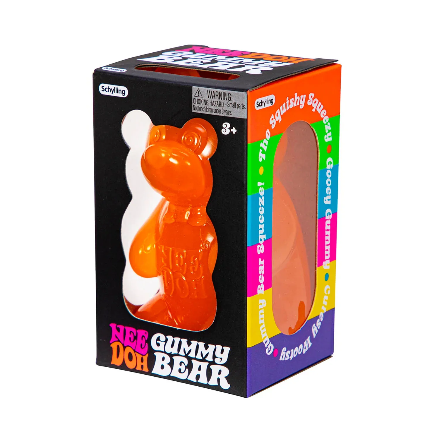 Aesthetic Bear Squeeze Ornament: Colorful Maltose Sensory Desktop Decor, Creative Office Stress Relief Accessory, Home Art