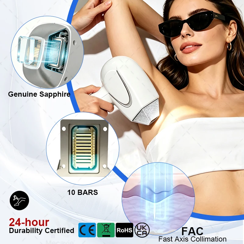 2026 Newest Diode Laser Painless Hair Removal Skin Care 5000W 2in1 Diode 5 Wavelength Laser ND : YAG Pico Q-Switch Machine