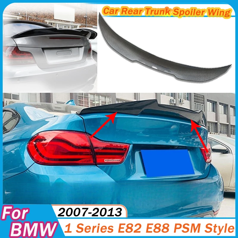

Задний спойлер (антикрыло) для BMW 1 серии E82 E88 2007-2013 в стиле PSM, тюнинг-комплект, внешние автозапчасти для модификации кузова