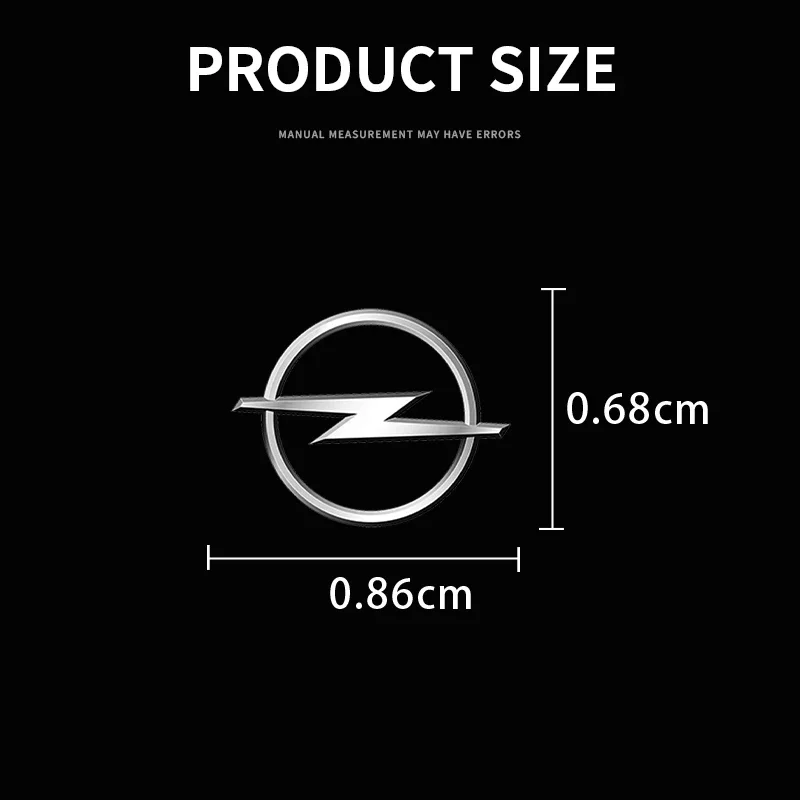 Car Emblem Logo Decorative Stickers Badge Decal Interior Styling For Opel Subaru Mitsubishi Fiat Volvo Toyota Hyundai Cadillac