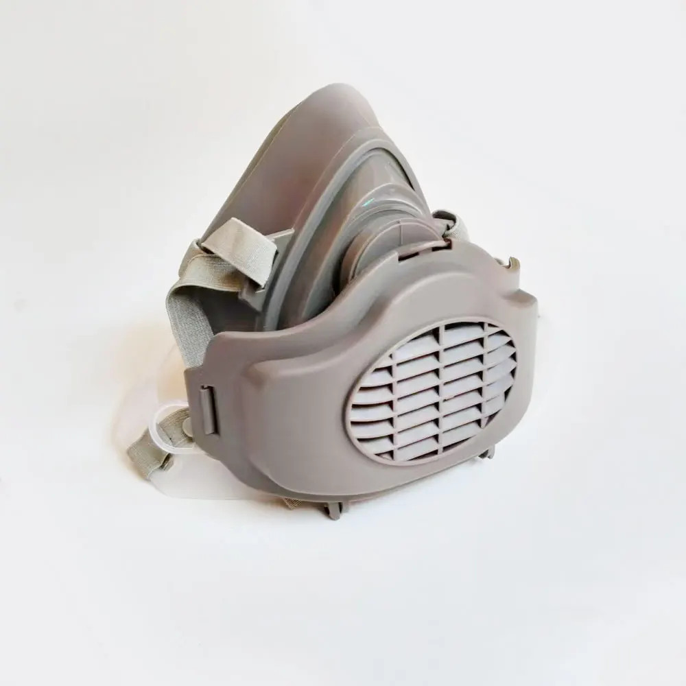 3200 Dustproof Half Mask Respirator Suitable For Spray Paint Carpentry Grinding House Decoration And Filter Accessory