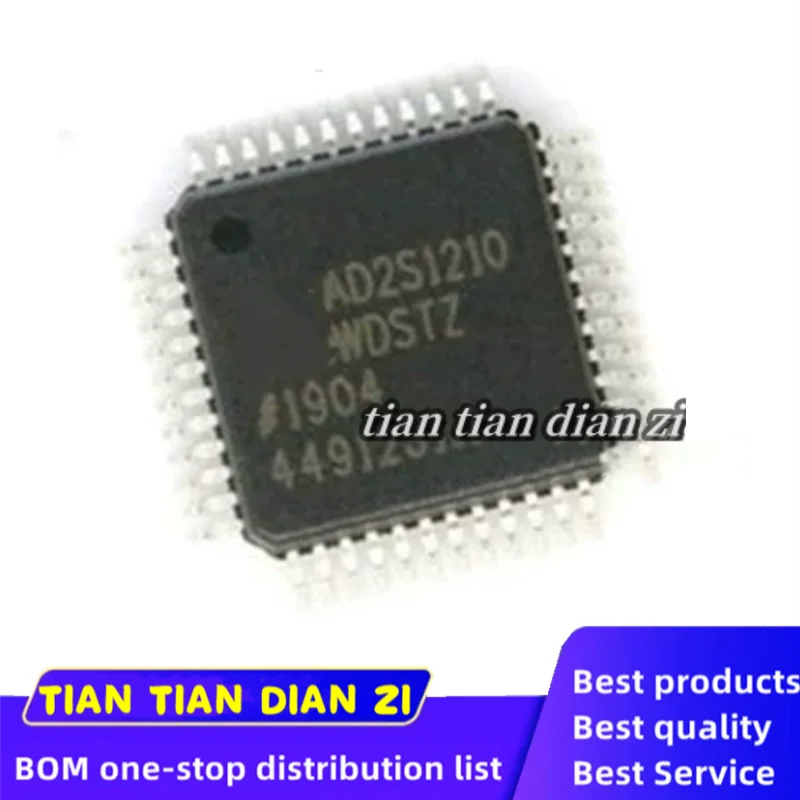 1pcs/lot AD2S1210WDSTZ AD2S1210 WDSTZ  QFP48 IC CHIPS IN STOCK