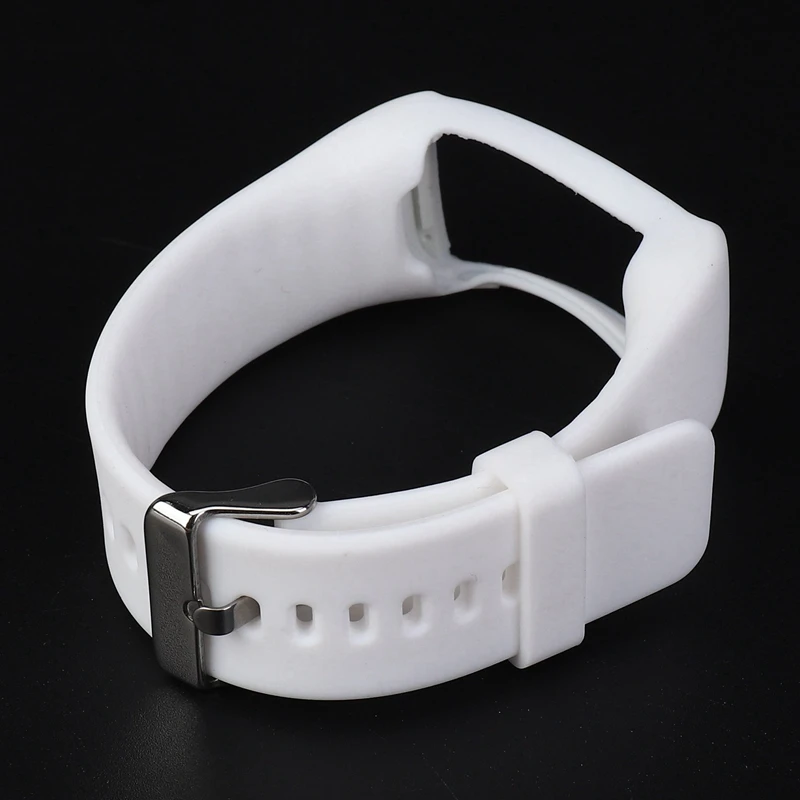 สายนาฬิกาข้อมือซิลิโคน2X สำหรับ A360ขั้วโลกสายรัดข้อมือ A370สายรัดข้อมือซิลิโคนสายรัดข้อมืออัจฉริยะสายนาฬิกาข้อมือสีขาว