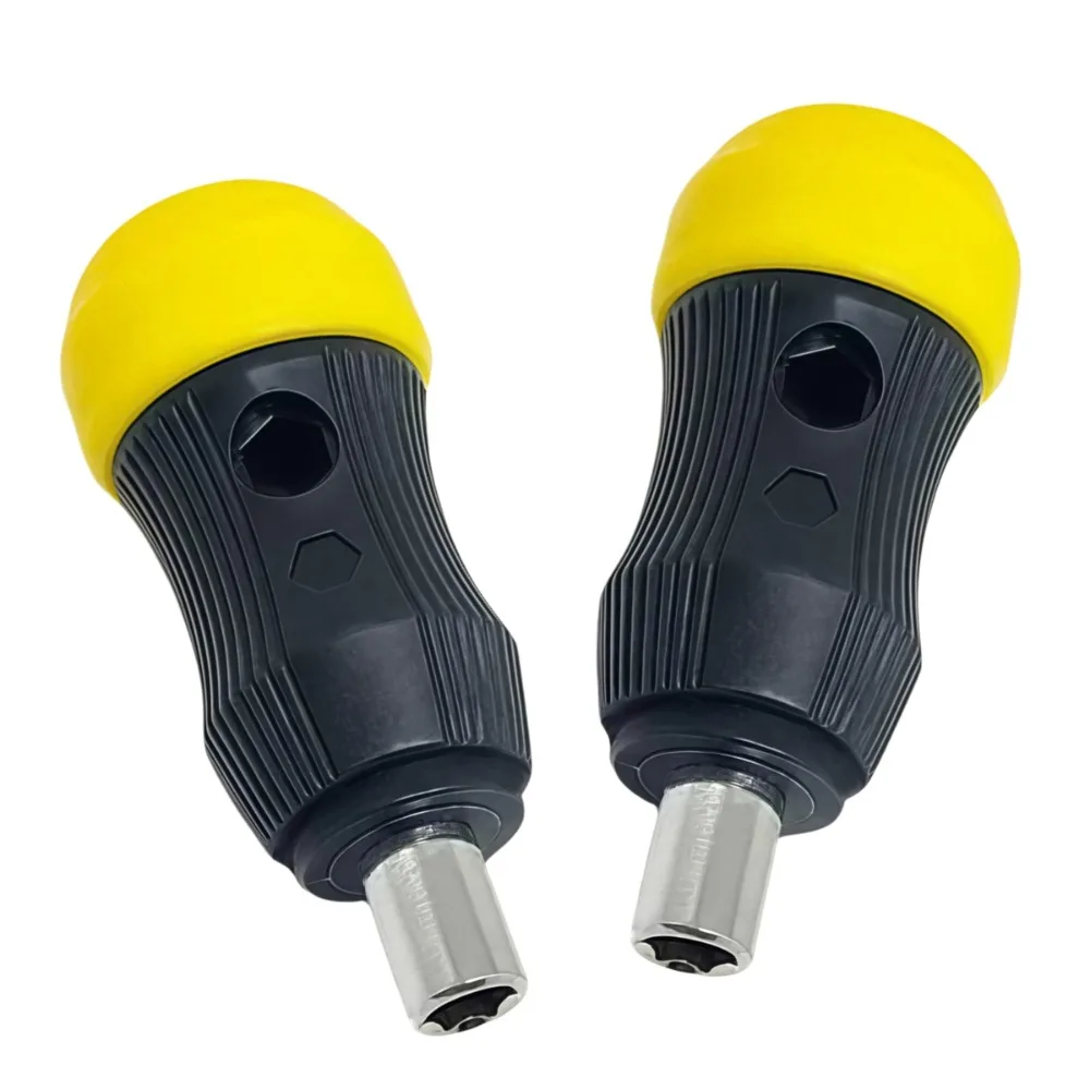11-in-1-Schraubendreher-Set mit kurzem Griff und Phillips-/Flach-/TORX-Bits mit hoher Härte, tragbare Mini-Multifunktions-Reparaturwerkzeuge – Detail 9