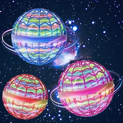 Flying Ball, Boomerang Fly Orb Magic with LED Lights, Drone Hover Ball Fly Nova Orb Flying Spinner Toys Child Gift