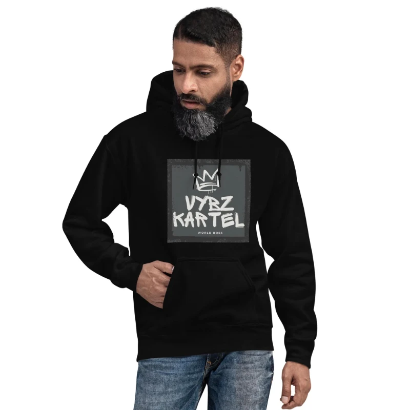 

2025 Autumn and Winter King Vybz Unisez Hoodie High-end Luxury Is for Both Men and Women Top