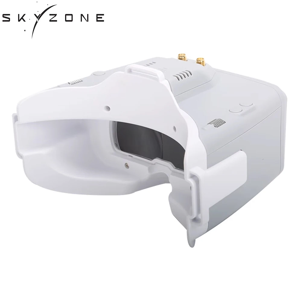 Skyzone cobra sd fpv óculos 4.3 polegada lcd 800x480 tela 5.8g 48ch receptor de diversidade bulit no ventilador do dissipador de calor para pfv racing dron
