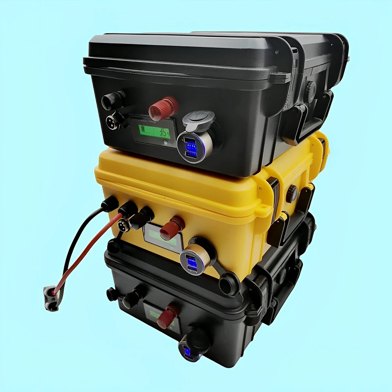 بطارية DS ليثيوم أيون Étanche، 36 فولت، 100 أمبير، 200 أمبير، 48 فولت، 150 أمبير، مع بلوتوث، دراجة ثلاثية العجلات، Voiturette de Golf 5000 وات،