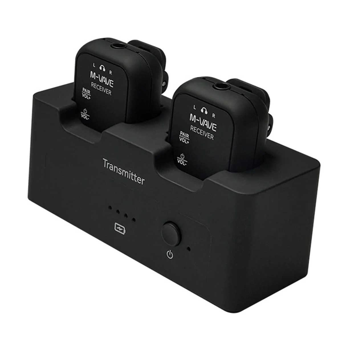 New M-VAVE WP12 Wireless Ear Return Monitor System,Wireless Audio Transmitter Receiver Portable Wireless Monitoring Ear Return