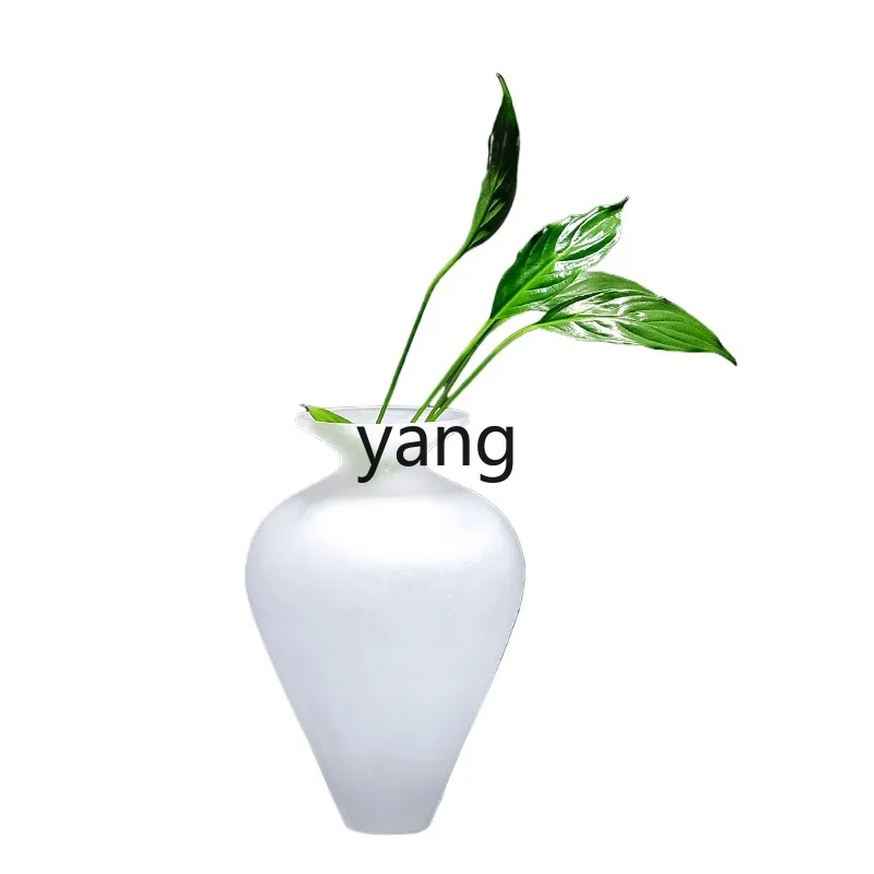 CX glasierte kleine Mundvase Ornament Wohnzimmer Desktop Blumenarrangement Dekoration Einweihungsgeschenk
