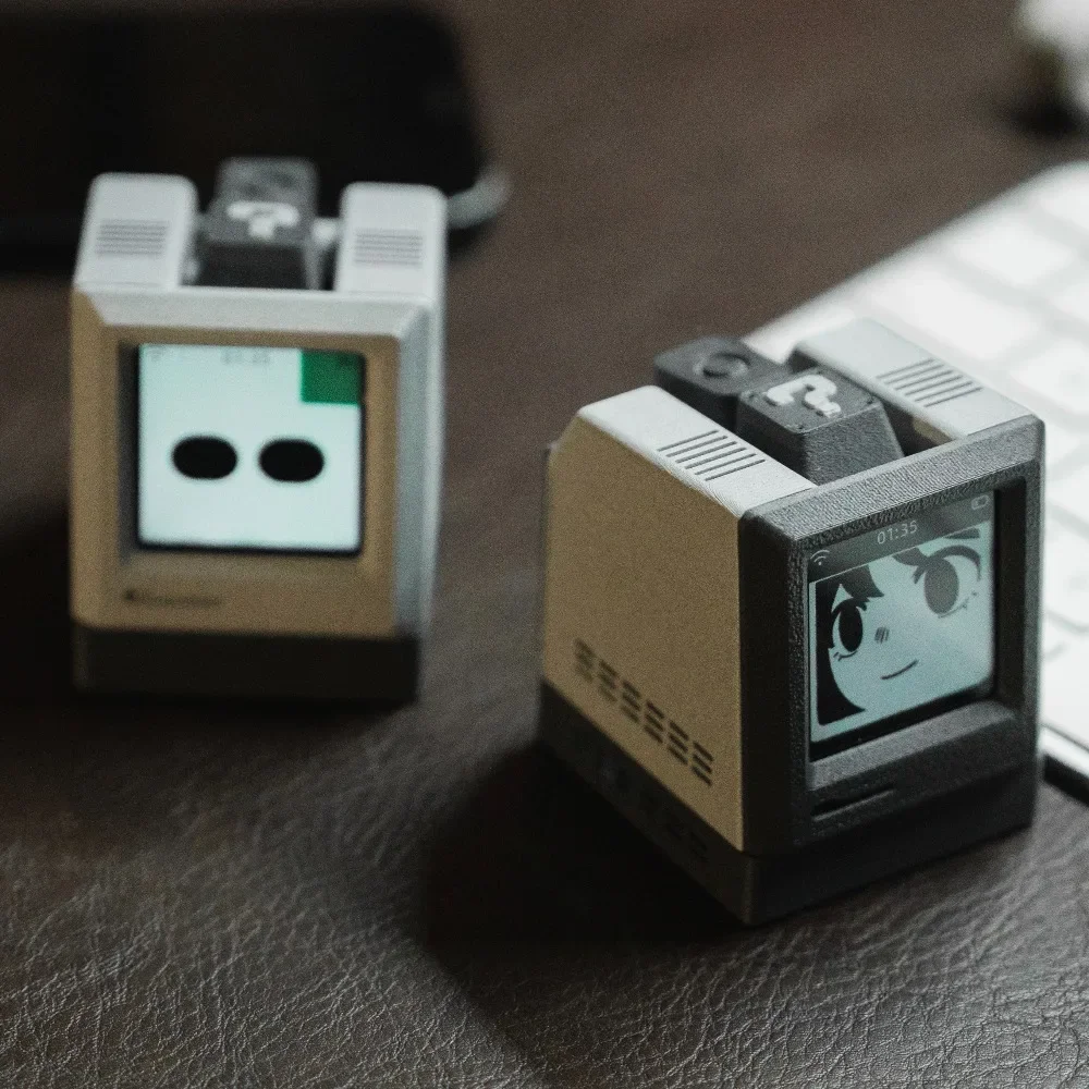 Picture 6: AI Desktop Robot Customizable DIY ESP32－S3MAX Retro Chat Robot Voice Dialogue Recognition Robot 3D Printing Voice Assistant Gift