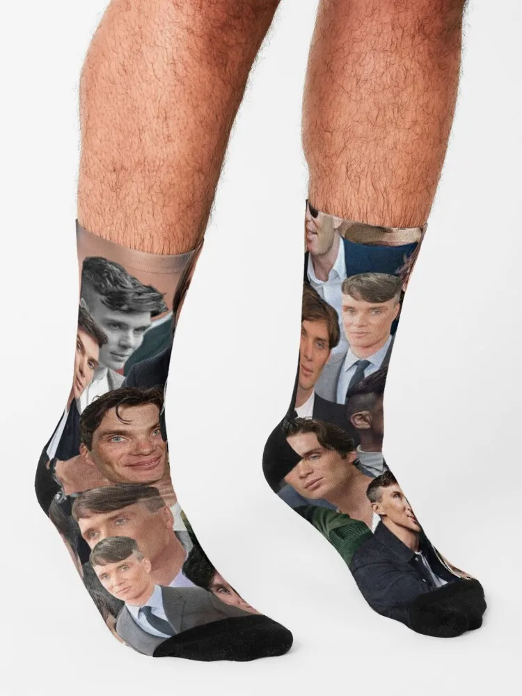 cillian murphy photo collage Socks