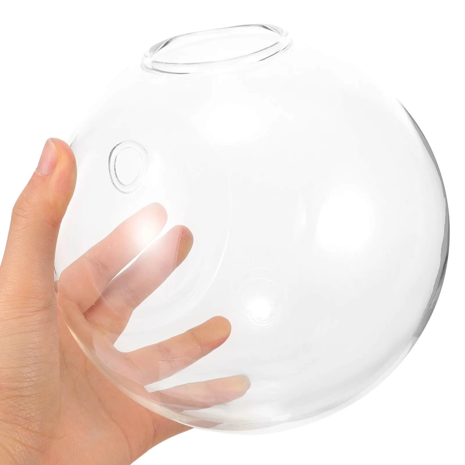 مزهرية زجاجية للزراعة المائية مثبتة على الحائط، زارع معلق على شكل فريد من نوعه لديكور المنزل، زجاجة نباتات زجاجية معلقة