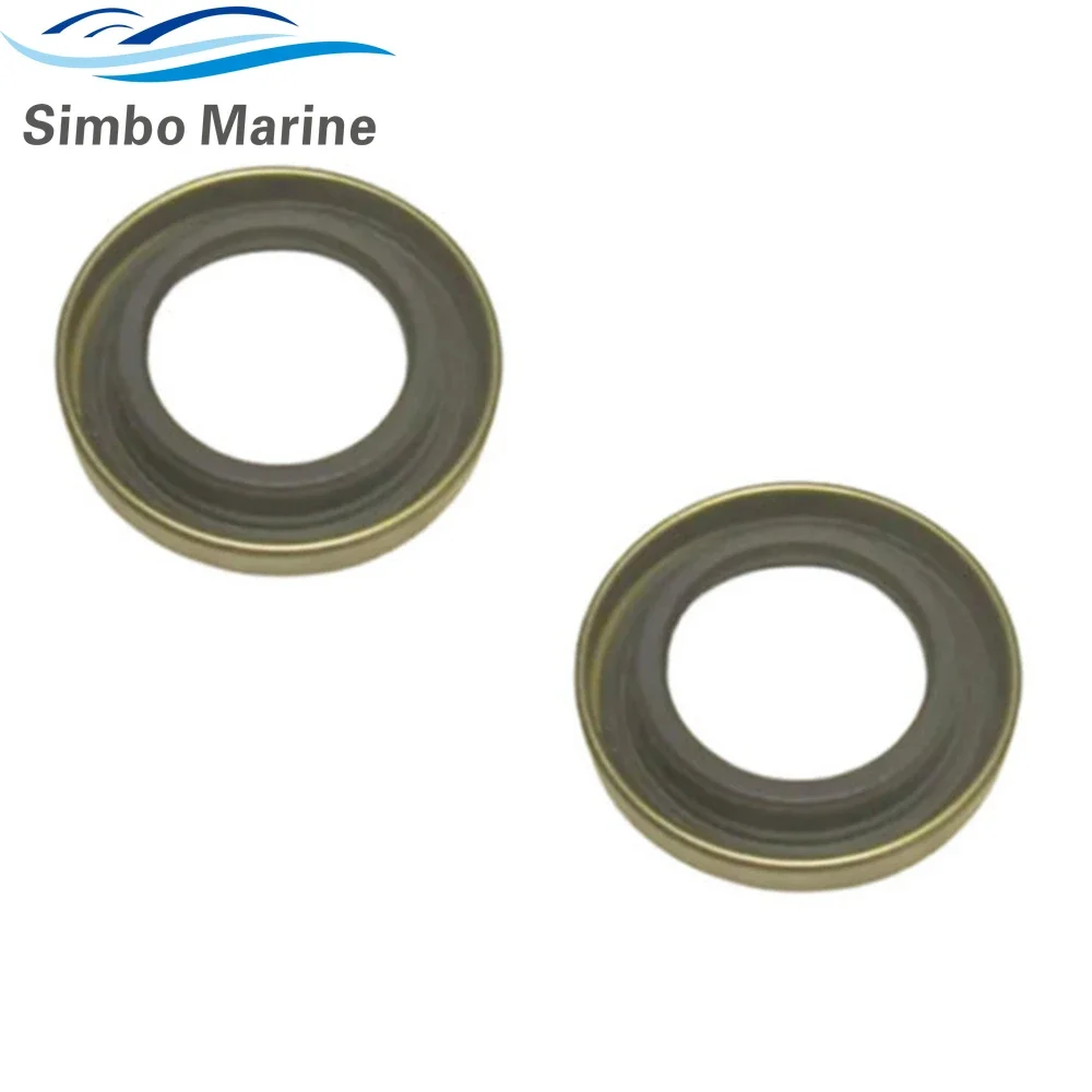 2Pcs 0329922 Oil Seal for Johnson Evinrude OMC 90HP 150HP Sealing Ring Outboard Motor Replace 329922 GLM 86240 Sierra 18-2061