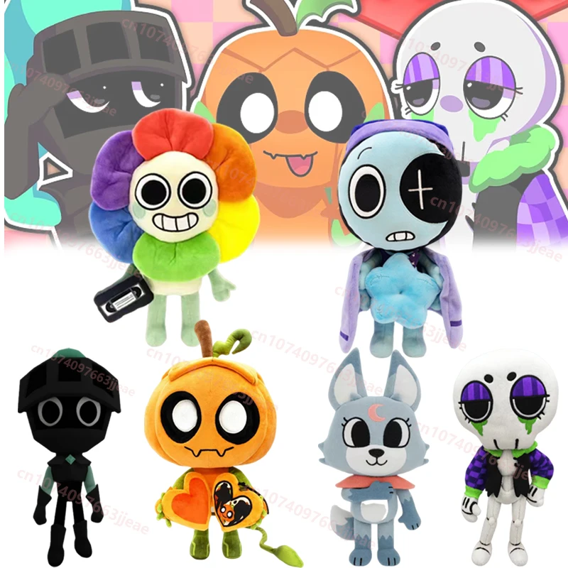 

Хэллоуин Dandy's World Gourdy плюшевая 27 см милая плюшевая игрушка Ribecca Eclipse мягкая игрушка-подушка коллекция игрушек для детей подарки