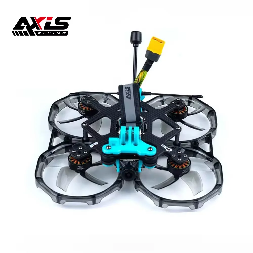 

AXISFLYING Cineon C30 3-дюймовый двигатель Cinewhoop FPV 6S 40A C204 /C206 для DJI O3 воздушного блока дрона квадрокоптера