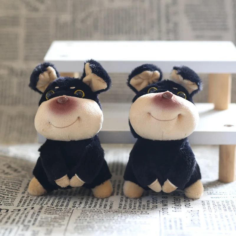 

Kawaii Bee Dog Plush Toy Doll Keychain Backpack Pendant Cute Small Dog Doll Children Couples Holiday Birthday Gifts