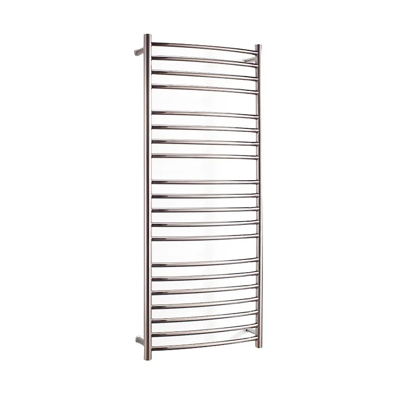 رف المناشف الكهربائية، المرحاض، الحمام، تجفيف المناشف الساخنة، رف ذكي من الفولاذ المقاوم للصدأ 304 #5