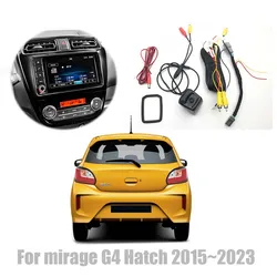 VKAUTO For mirage G4 Hatch 2015~2023 OEM Unit Add After-Market Backup Camera reversing Camera rearview camera