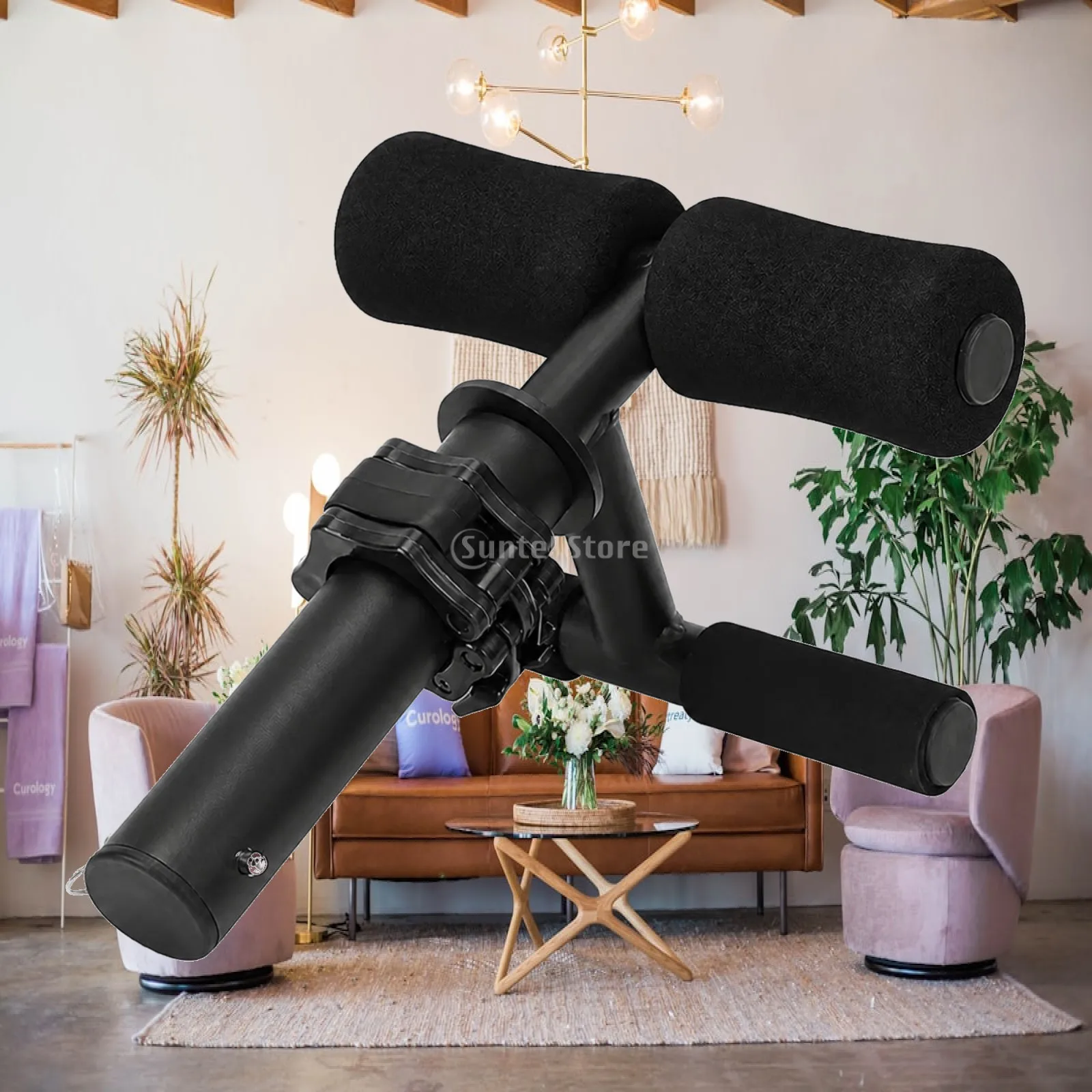 Leg Ankle Exercise Attachment with Padded Cushion for Home Gym Pulley Fitness Training Lower Leg Equipment