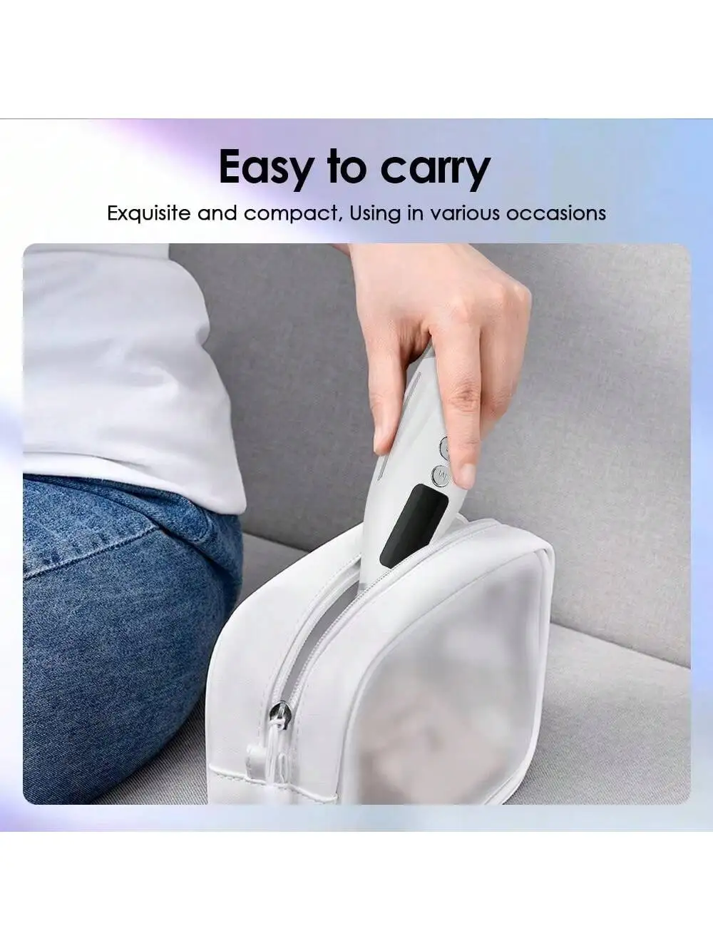 Tragbares Hochfrequenz-Gesichtsmassagegerät mit 2026-Farben, parfümfreies Home-Spa-Massagegerät zur Hautstraffung und Entspannung, wiederaufladbar