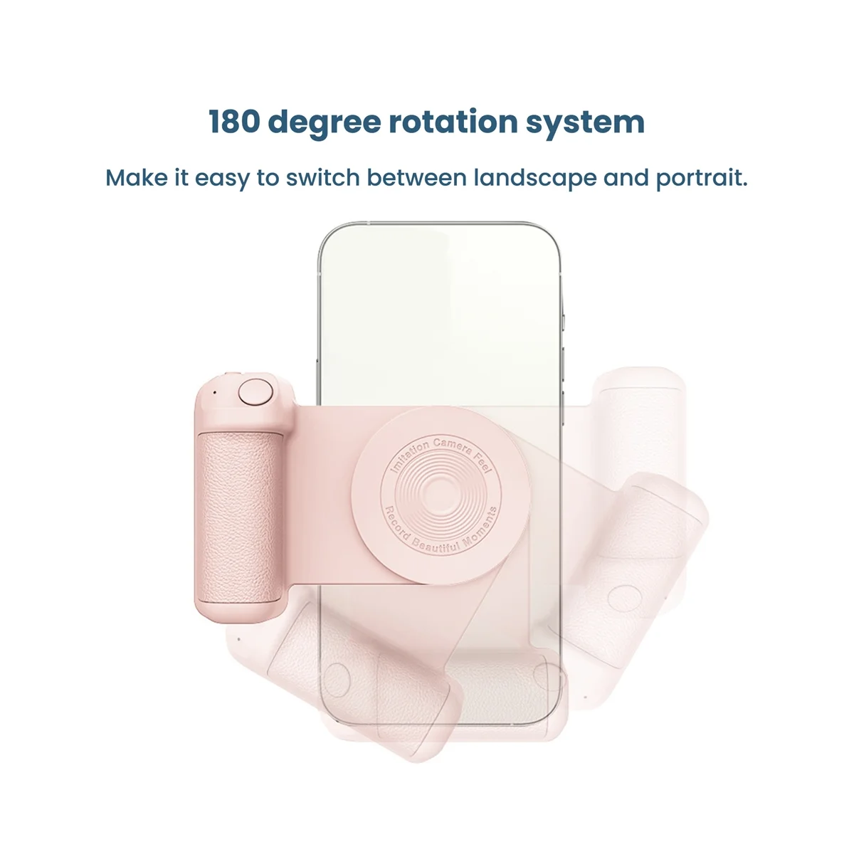 Dispositivo de selfie alça de câmera magnética suporte de foto celular inteligente Bluetooth