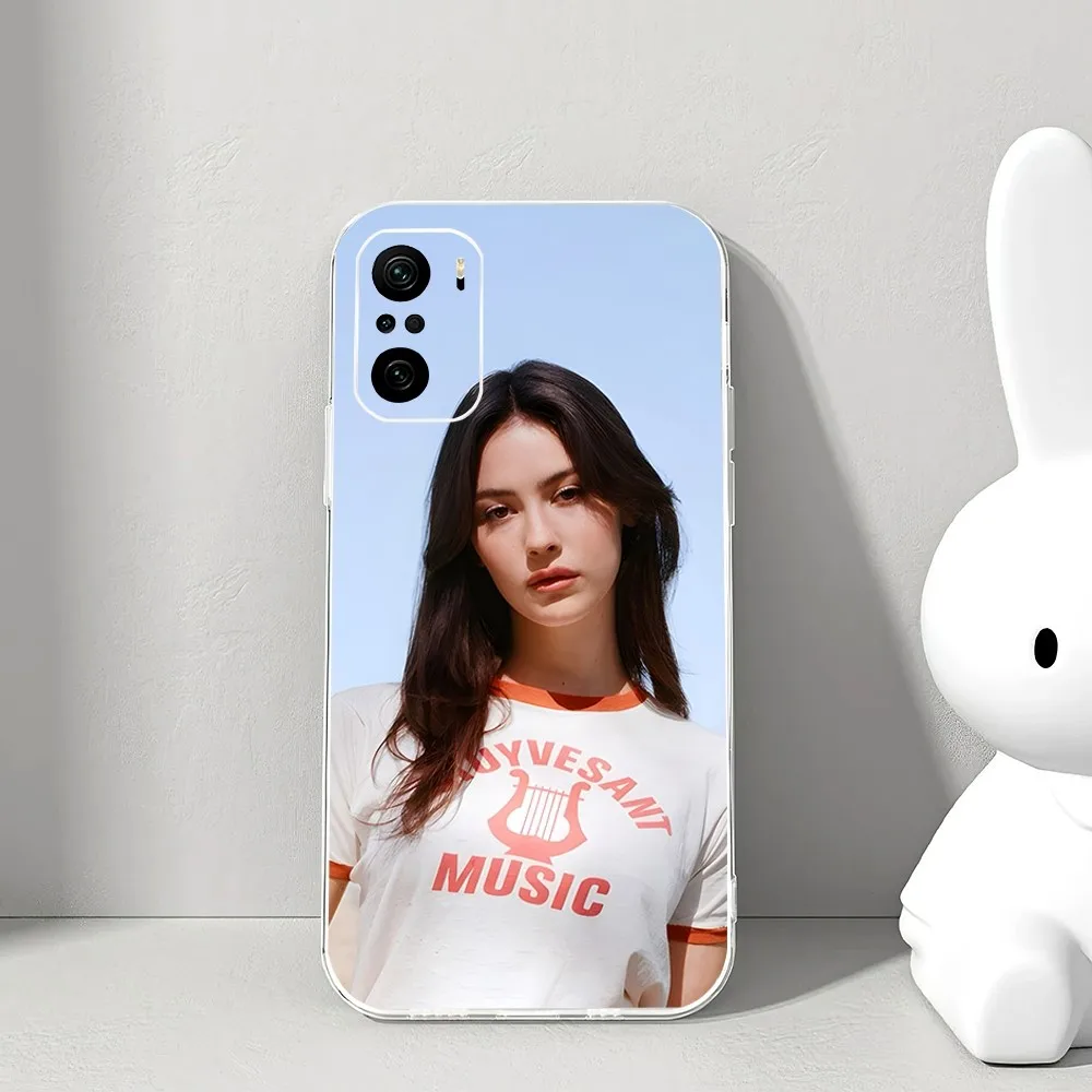 G-Gracie Abrams Singer Phone Case For Xiaomi 11 Redmi Note 11 5G 8T 9A 9 10T Note8Pro Note9 12SUltra Transparent Case