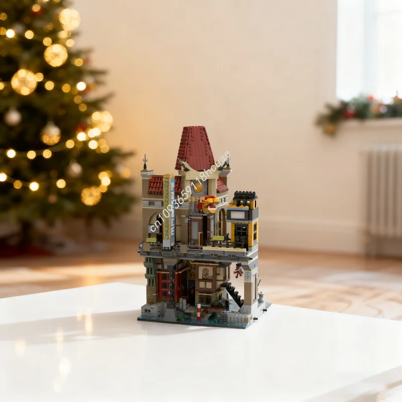3140 pièces MOC Ninjia City Cinema le modèle de film blocs de construction cadeau de noël Construction éducation brique enfants anniversaire