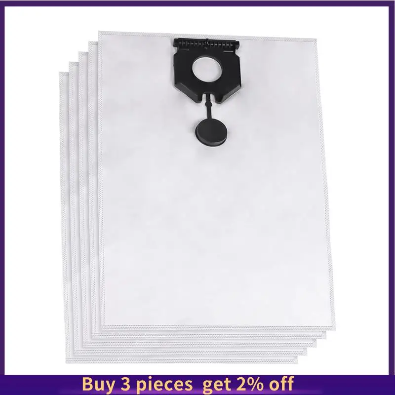 

COME 5PC Vacuum Cleaner Bag Compatible For Karcher 2.889-154.0 Bag Vacuum Cleaner For Kaercher(NT30/1)Nt 30/1 Ap-Tact,Te,L,M