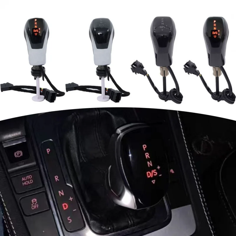 

Автомобильная светодиодная электронная ручка переключения передач для Golf MK6 MK7 для Passat B7 B8 для Tiguan MK2 для Skoda для Octavia для Seat