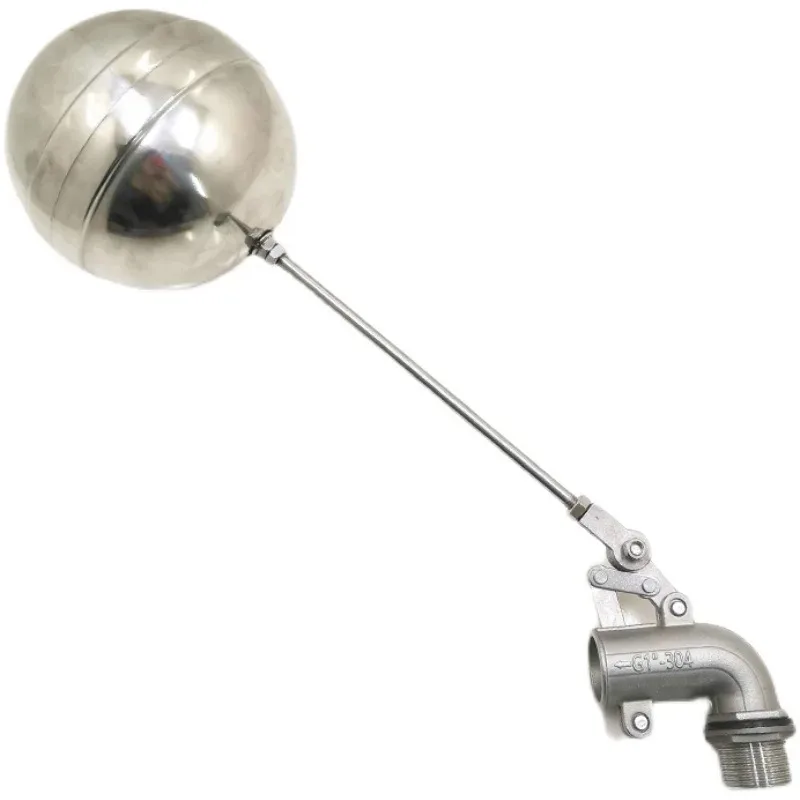 304 Stainless Steel Elbow Adjustable Float Valve 4 Minutes 6 Minutes 1 Inch Water Tank Water Level Control Valve