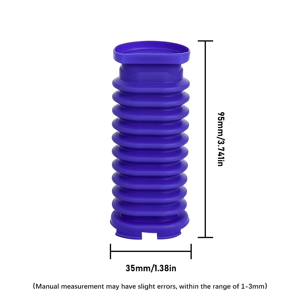 شفط رئيس الأسطوانة خرطوم ل دايسون V8 سليم V10 سليم V15 سليم SV18 SV20 SV10K مكنسة كهربائية ملحق خرطوم أزرق مع أداة