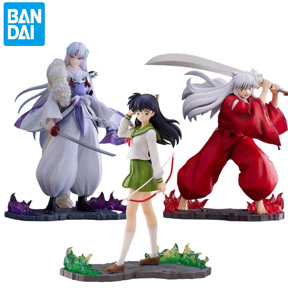 В НАЛИЧИИ оригинальные FURYU TENITOL Inuyasha Sesshoumaru Higurashi Kagome аниме фигурка Коллекционная модель украшения