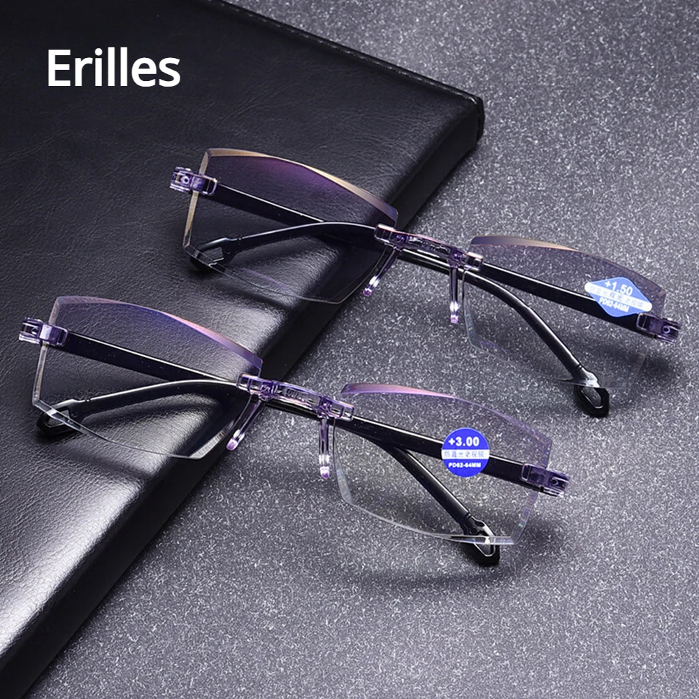 Smart Glasses with Automatic Adjustment Men Magnifying Glasses Reading Glases Women Anti-blue Light  +1.0-+4.0 Eyewear