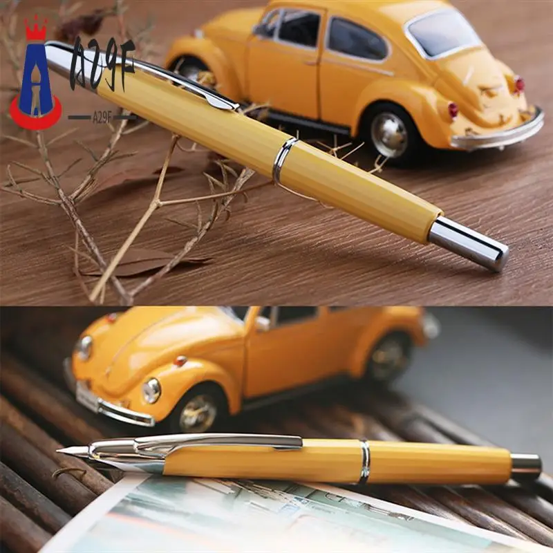 

A29F-Press Resin Fountain Pen Extra Fine Nib 0.4Mm Ink Pen Converter For Writing Gift