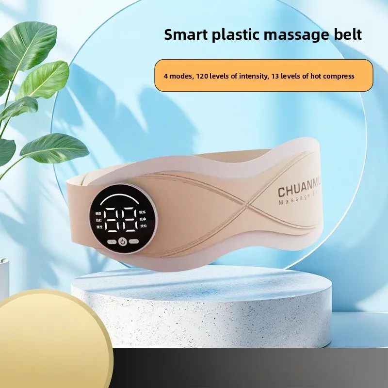 

Ремень для моделирования тела, брюшной ремень, интеллектуальный массаж талии, фитнес-инструмент, массажер для похудения